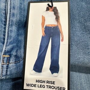 NWT BCBGeneration Blue Wide Leg Jeans